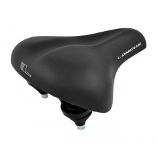 Сідло Longus COIL, чорний City, пружини