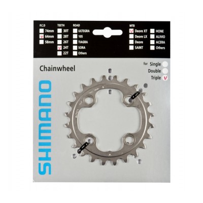 Звезда шатунов FC-M780 DEORE XT, 24зуб. АЕ