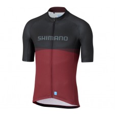 Велоджерси Shimano TEAM2, черно-бордовое, разм. M