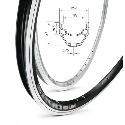 Обед Mach1 240 28 "V-brake 36 отв черный, AV