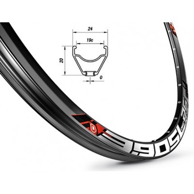 Обед Mach1 3.90 DISC 29 "32 отв, TLR, пистон, черный АV 430гр.
