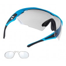 Окуляри HQBC QX3, фотохромні лінзи, діоптрична вставка Clip-on, синій/чорний