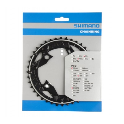 Звезда шатунов FC-M672/FC-M622 SLX, 40зуб. 10-скоростей Звезда шатунов FC-M672/FC-M622 SLX, 40зуб. 10-скоростей