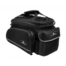 Сумка Longus INCREASER, на багажник, чорний