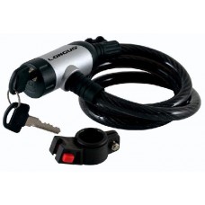 Замок Longus 12Х900мм +кріплення, срібний