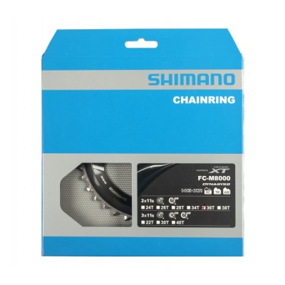 Звезда шатунов FC-M8000 36 зуб.-BC для 36-26T Звезда шатунов FC-M8000 36 зуб.-BC для 36-26T