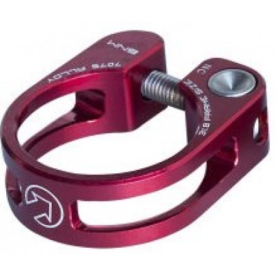 Зажим подседельного штыря PRO 31,8 mm, красный 