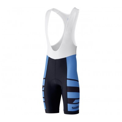 Велотрусы Shimano TEAM с лямками, синие, разм. XL