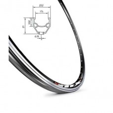 Обод Mach1 MX 27.5" V-brake 32 отв черный