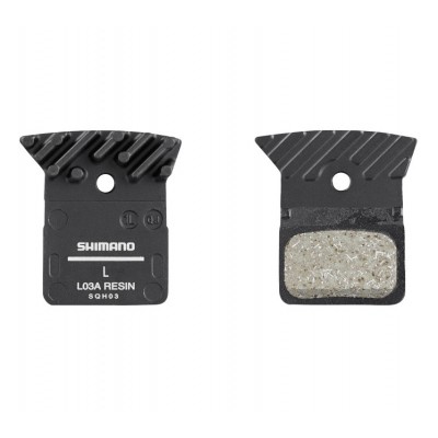Тормозные колодки L03A + радиатор, полимер / resin