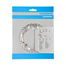 Звезда шатунов FC-M532 DEORE, 32зуб, 9-скоростей, серебр