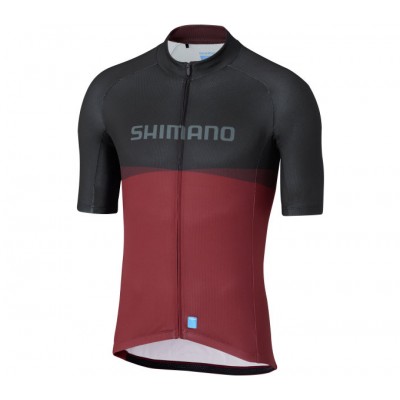 Велоджерси Shimano TEAM2, черно-бордовое, разм. L