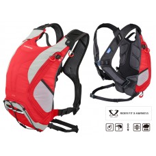 Рюкзак SHIMANO UNZEN 10L, червоно-сірий
