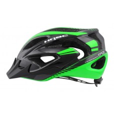Шолом HQBC EPIQE розм M. 53-58cm, чорний/неоновый зелений
