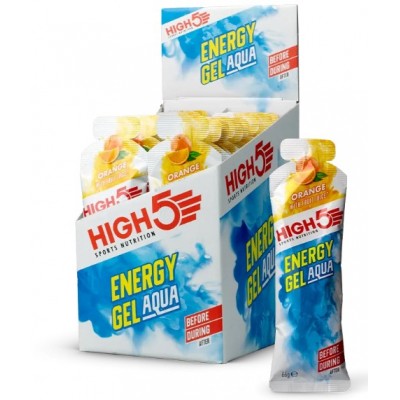Гель Energy Gel Aqua - Апельсин (Упаковка 20x66g) Гель Energy Gel Aqua - Апельсин (Упаковка 20x66g)