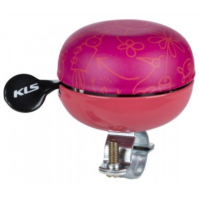 Звонок на руль KLS Bell 60 розовый