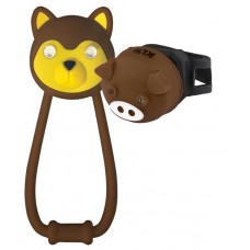 Набір дитячих мигалок KLS Animal коричневий