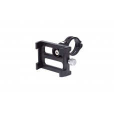 Держатель для телефона GUB G-84 на руль алюминиевый. чёрный 