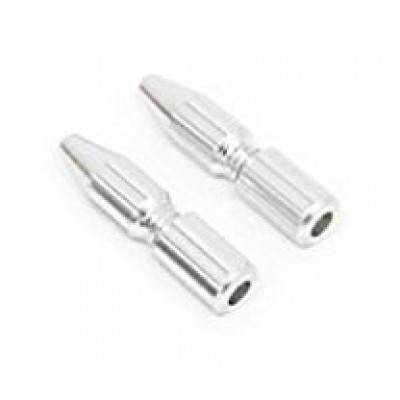 Многоразовый наконечник Alligator для троса переключения серебристый