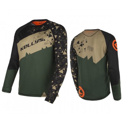 Веломайка с длинным рукавом KLS TYRION зеленый M