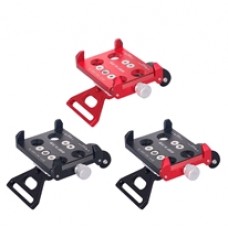 Мультифункціональний тримач гаджета GUB G-99 на винос алюмінієвий з кріпленням GoPro/світла. чорний