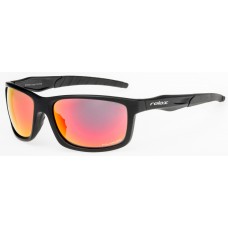 Окуляри Relax Gaga 2020 оправа чорно-сіра матова лінза Polarized brown покриття INFERNO(CAT.2)