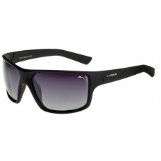 Окуляри Relax Ward XL оправа матово-чорна лінза димчаста Polarized (CAT.3)