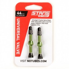 Бескамерный ниппель Stan's Notubes FV 44мм (2шт на блистере) зеленые