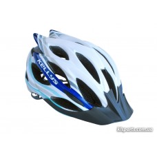 Шолом KLS Dynamic білий/синій M/L