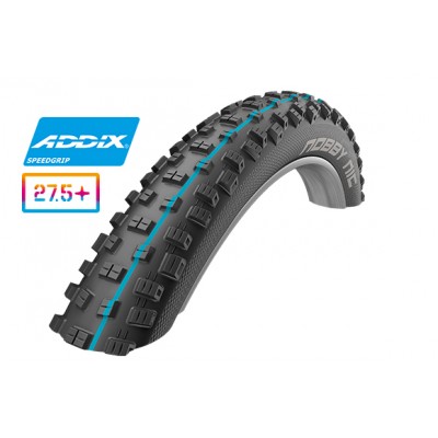 Покрышка Schwalbe Nobby Nic 27.5x2.25. 650B (57-584) Addix Speedgrip. SnakeSkin B / B-SK TL-Easy Foldi