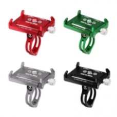 Тримач гаджета GUB G-85 на кермо/винос алюмінієвий. зелений