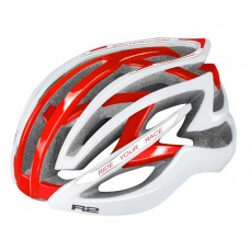 Шолом R2 Evolution 2019 колір Білий/Червоний розмір M (56-58 см)