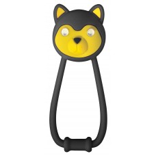 Мигалка детская передняя KLS Teddy черный