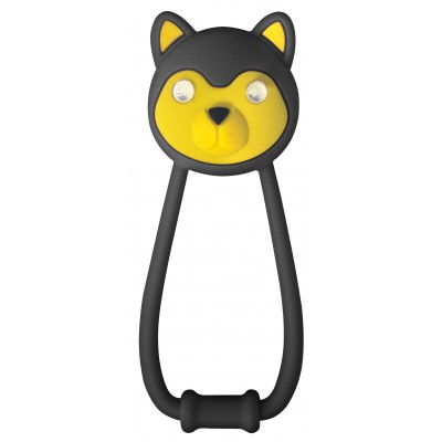 Мигалка детская передняя KLS Teddy черный