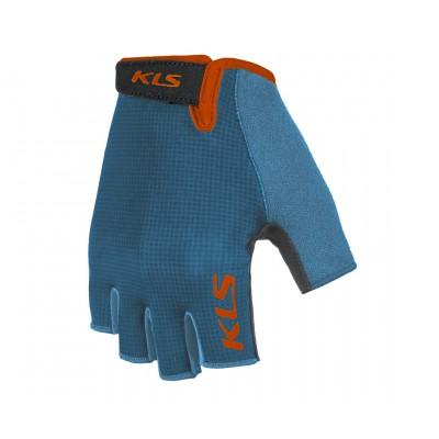Рукавички короткий палець KLS Factor 021 блакитний M