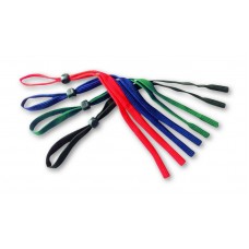 Шнурок RELAX з затяжкою плаский синій