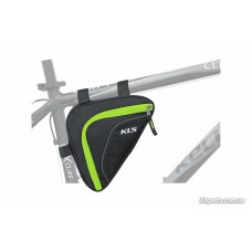 Сумка на раму KLS Wedge (об'єм 0.9 л) лайм