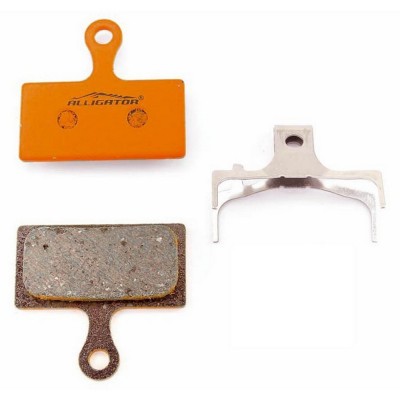 Тормозные колодки Alligator для Shimano M985 / M785 / M666 органические. ОЕМ уп. 5 шт