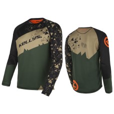 Веломайка с длинным рукавом KLS TYRION зеленый XXL