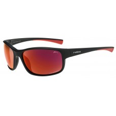 Окуляри Relax Helliar 2020 оправа чорно-червона матова лінза Polarized grey покриття INFERNO(CAT.3)