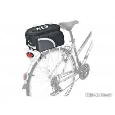 Сумка на багажник KLS Supremo (об'єм 7+10 л) чорний