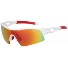 Окуляри RELAX R5396B QUADRA white з лінзами green. red revo