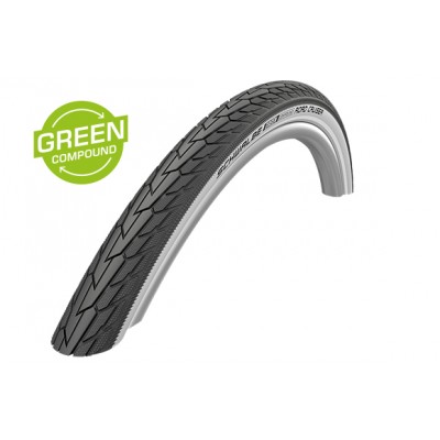 Покришка Schwalbe Road Cruiser 26x1.75 (47-559) Active. GREEN. K-Guard TwinSkin B/W