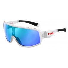 Окуляри R2 Ultimate 2018 матово-білі. лінзи grey покриття ice blue Revo (CAT. 3)