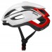 Шлем R2 Aero 2020 цвет белый черный красный / глянцевый размер L (58-62 см)