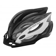 Шолом R2 Wind колір чорний. сірий. білий матовий р. L: 58-61 cm