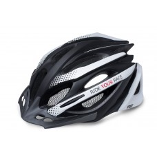 Шолом R2 Pro-Tec колір Чорний/Білий (матовий) L