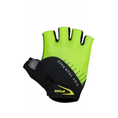 Перчатки R2 Vouk 2020 цвет желтый / черный размер XXL