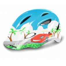 Шолом R2 Ducky 2020 колір синьо-червоно-зелений глянцевий р. S: 48-52 cm