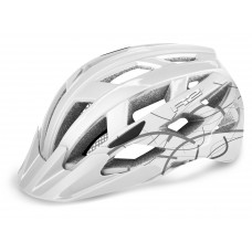 Шолом R2 Lumen Junior 2020 колір біло-сірий глянцевий р. S: 52-55 cm